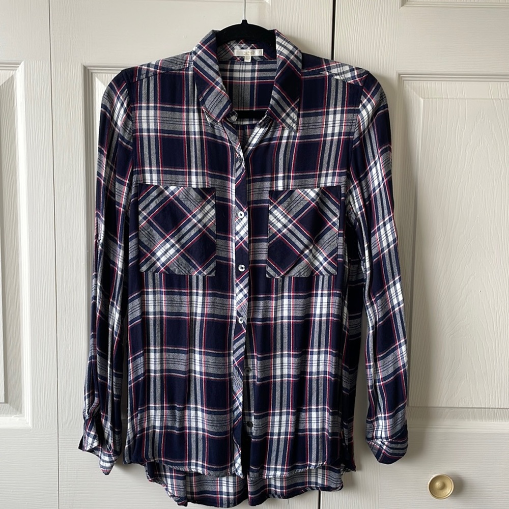 Blue plaid